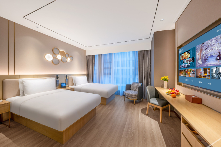Bedroom 2, Orange Hotel Wuhan Optics Valley Chuangye Street, Wuhan
