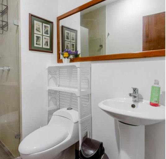 Bathroom, La manigua Bio-hostel, Santiago de Cali