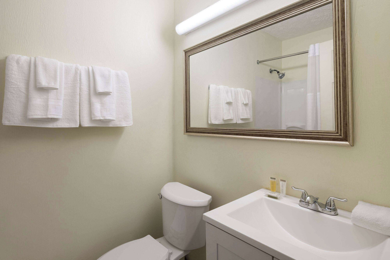 Bathroom 3, Super 8 by Wyndham Youngstown/Girard, Trumbull