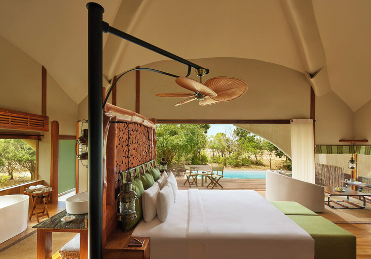 Bedroom 4, Uga Chena Huts - Yala - All Inclusive, Thissamaharama