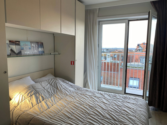 Bedroom 3, Apartment in Nieuwpoort Near the Beach, West-Vlaanderen