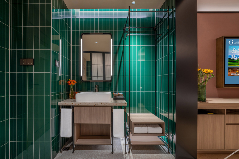 Bathroom 3, Orange Hotel Binzhou Wanda Plaza, Binzhou