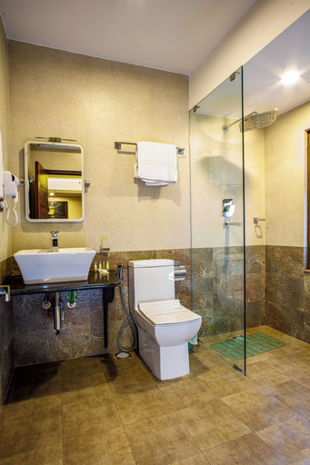 Bathroom 5, Taleju Boutique Hotel, Bagmati