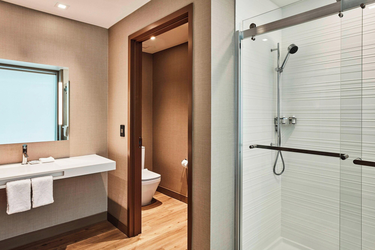 Bathroom 4, AC Hotel by Marriott Cincinnati at The Banks, Cincinnati