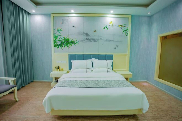 Bedroom 3, Cangjiang Mingzhu Hotel, Lincang