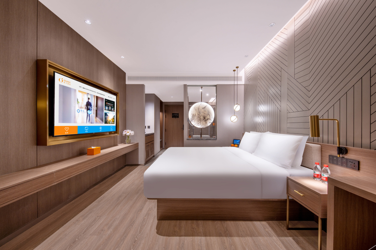 Bedroom 2, Orange Hotel Hebi Art Center, Hebi