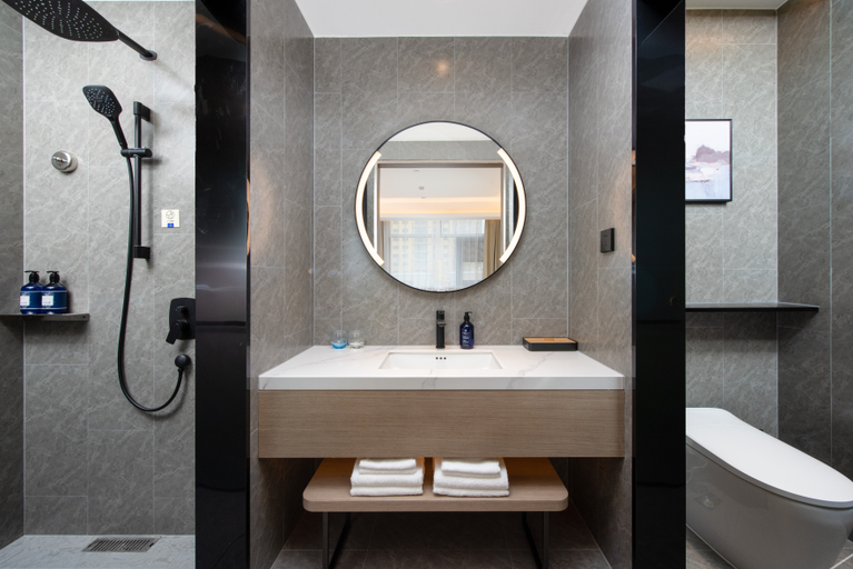 Bathroom 3, Starway Hotel Hai'an Development Zone High-speed Railway Station, Nantong