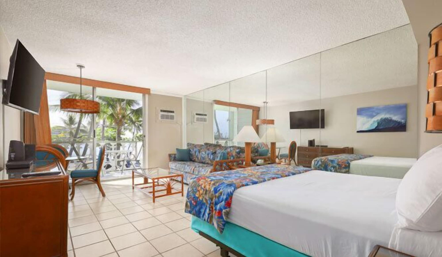 Bedroom 2, Kona Islander Vacation Club, Hawaii