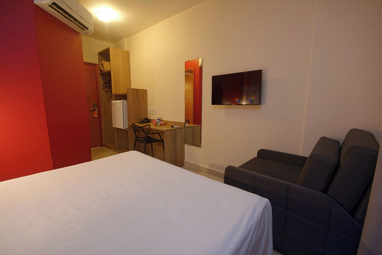 Bedroom 4, Golden Tower Express Franca by Fênix Hotéis, Franca