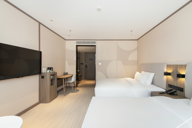 Bedroom 2, Hanting Hotel Chifeng Station Songshan Wanda Plaza, Chifeng