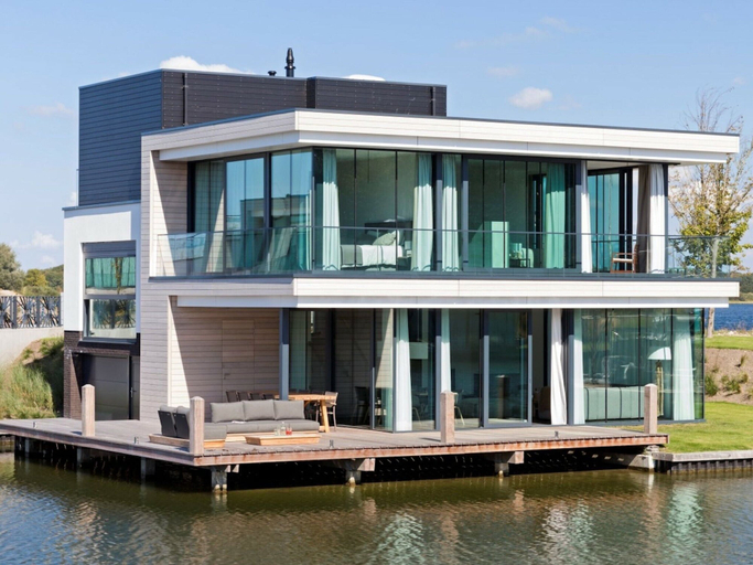 Exterior 2, Waterfront Holiday Home in Arnemuiden, Middelburg