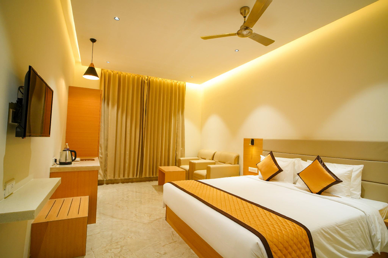 Bedroom 2, Hotel Nakshathra - A Royal Stay, Dindigul