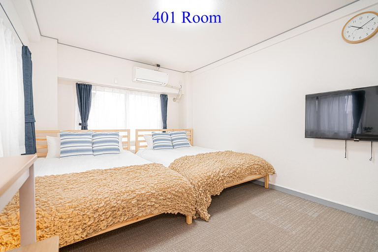 Bedroom 2, UENO station 7min on foot/Cozy Apartment/Convenient location, Taitō