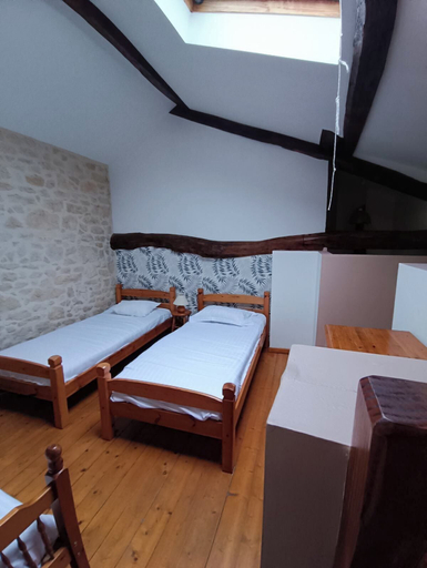 Bedroom 4, Domaine Les Granges, Charente-Maritime