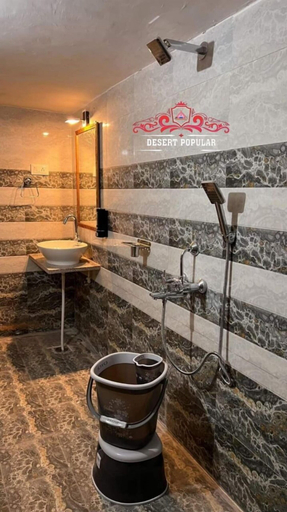 Bathroom 4, Desert Popular Resort & Camp, Jaisalmer