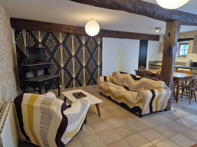 Bedroom 2, Domaine Les Granges, Charente-Maritime