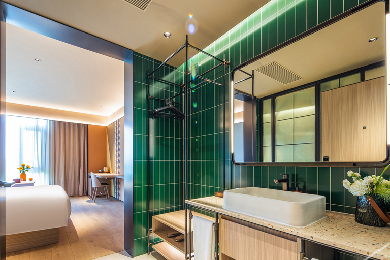 Bathroom 3, Orange Hotel Shangqiu Xiayi County, Shangqiu