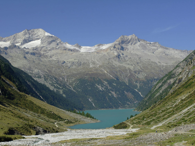 View from property 4, Spacious Apartment Near Ski Area in Mayrhofen, Schwaz