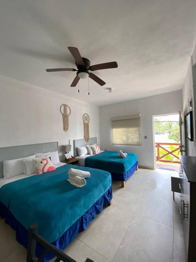 Bedroom 2, Casa Coronaa Holbox Mexico, Lázaro Cárdenas