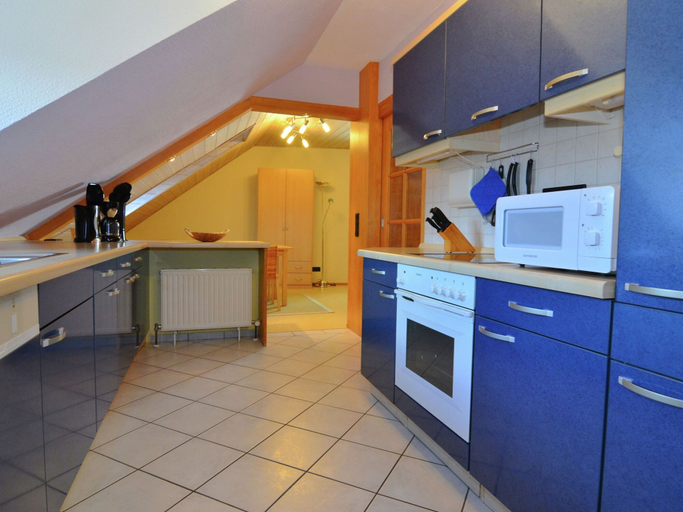 Private kitchen 4, Homely Apartment in Riedenburg Prunn Near Forest With BBQ, Kelheim