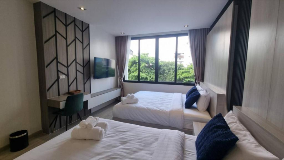 Bedroom 2, Diff Apartel, Phra Nakhon