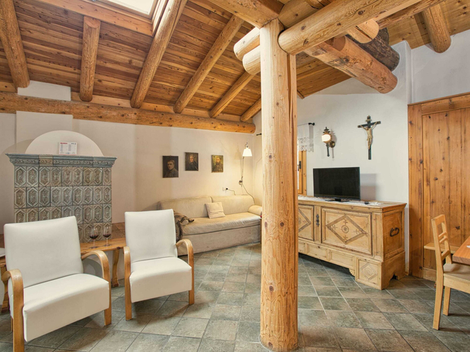 Living room 2, Typical Cottage in Bellamonte Italy With Bubble Bath, Trento