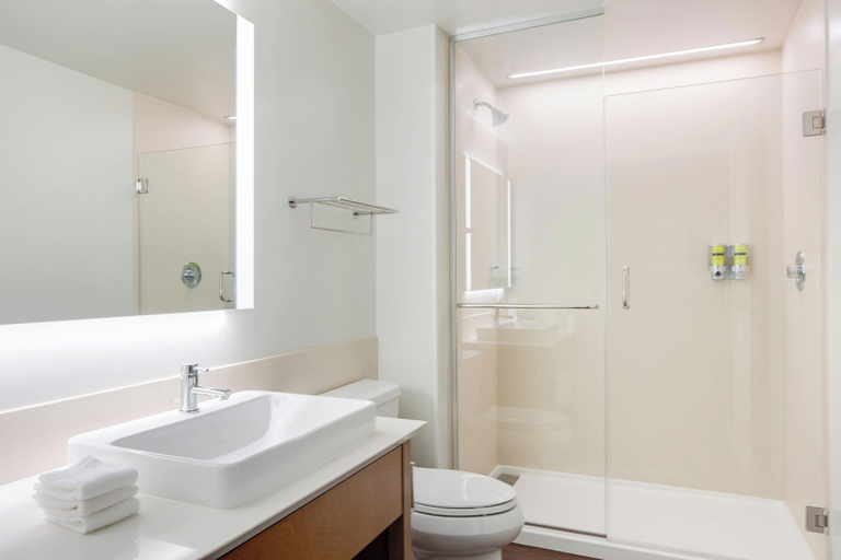 Bathroom 4, Element by Marriott Iowa City, Johnson