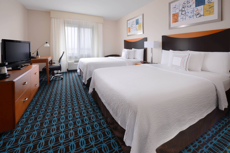 Bedroom 4, Fairfield Inn & Suites by Marriott Dallas Plano/The Colony, Denton