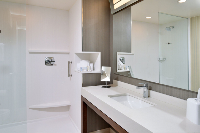 Bathroom 4, Courtyard by Marriott Charlotte Steele Creek, Mecklenburg