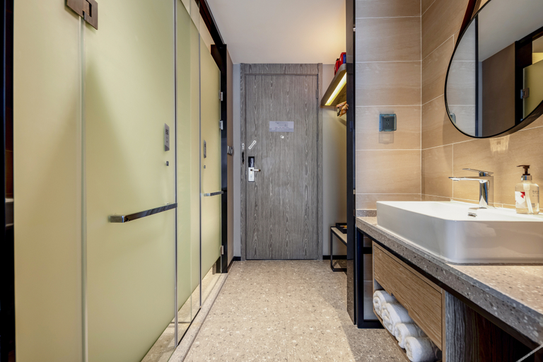 Bathroom 3, Borrman Hotel Laibin Wuxuan, Laibin