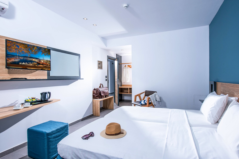 Bedroom 4, Enorme Infinity Beach ex Infinity Blue, Crete