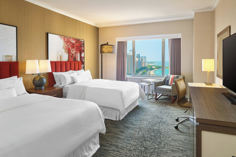 Bedroom 2, The Westin Michigan Avenue Chicago, Cook