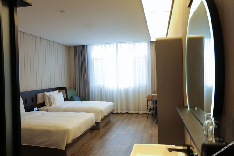Bedroom 2, Hanting Hotel Yuncheng Pinglu Taiyang Road, Yuncheng