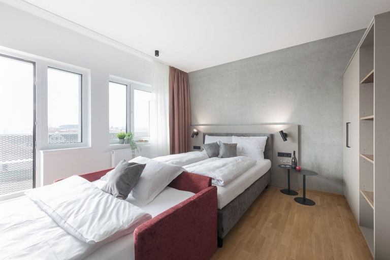 Bedroom 3, Brera Serviced Apartments Singen, Konstanz