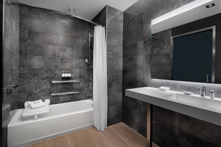 Bathroom 4, AC Hotel by Marriott Orlando Downtown, Orange