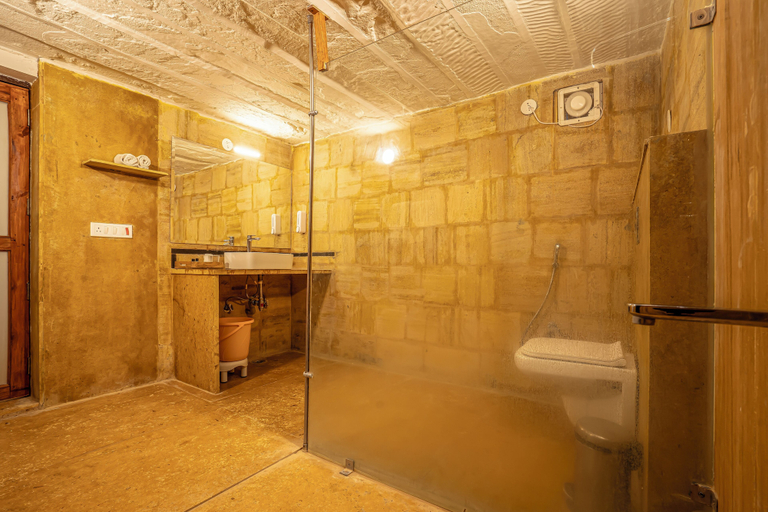 Bathroom 4, Surya-Ansh Desert Wellness Resort - Campsite, Jaisalmer