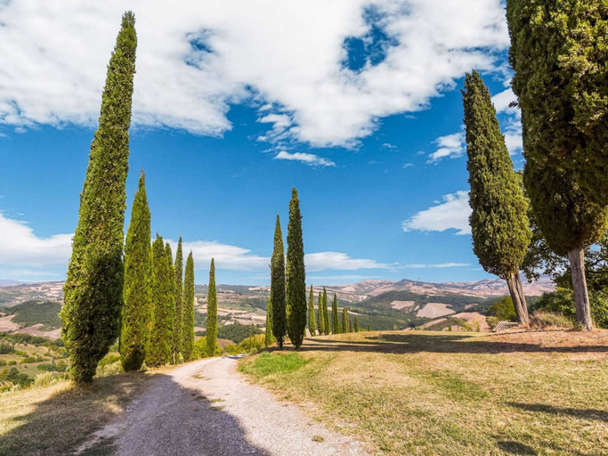 View from property 5, Comfortable Apartment With Stunning Views, Near hot Springs, Siena