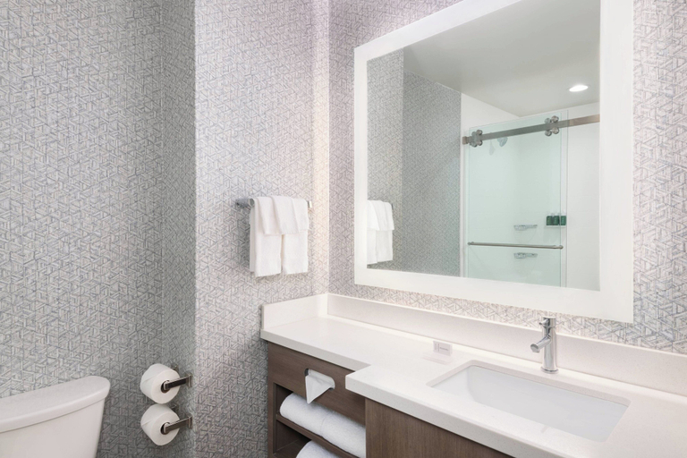 Bathroom 4, SpringHill Suites by Marriott Panama City Beach Beachfront, Bay