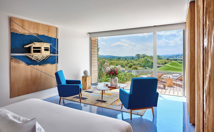 Bedroom 3, Domaine des Andéols, Vaucluse