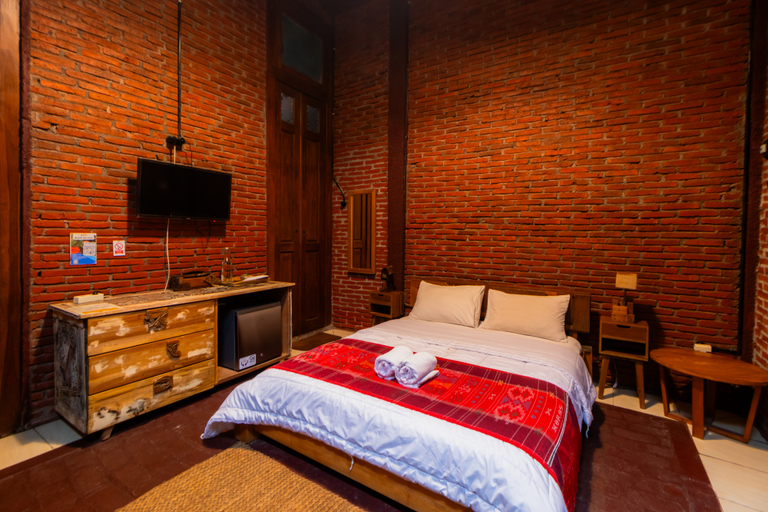 Bedroom 1, Djawata Resort & Gallery near Desa Wisata Kasongan Yogyakarta RedPartner, Bantul