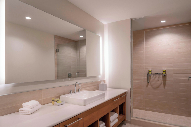 Bathroom 5, Element by Marriott Fort Lauderdale Downtown, Broward