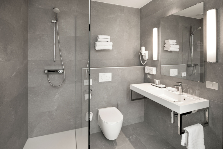 Bathroom 5, Hotel Navarra Brugge, West-Vlaanderen