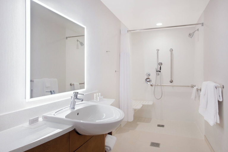 Bathroom 2, Springhill Suites Mount Laurel, Burlington