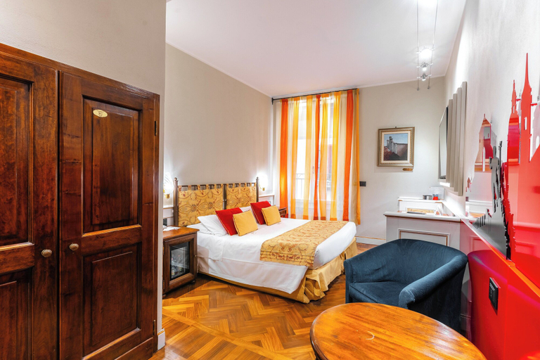 Bedroom 2, Art Hotel Commercianti, Bologna