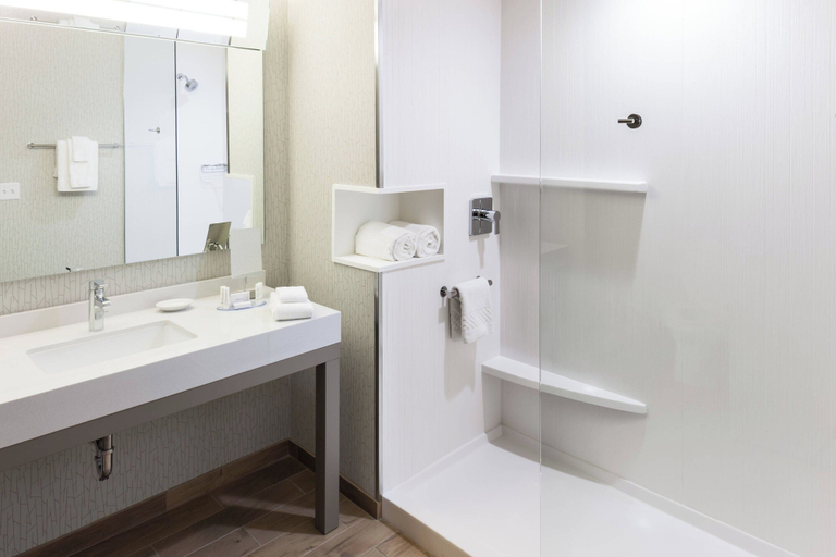 Bathroom 5, Courtyard by Marriott Fort Worth Historic Stockyards, Fort Worth