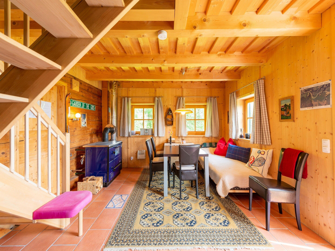 Living room, Chalet Schwarzenberg Near Ski Lift & Stream, Rohrbach im Mühlkreis