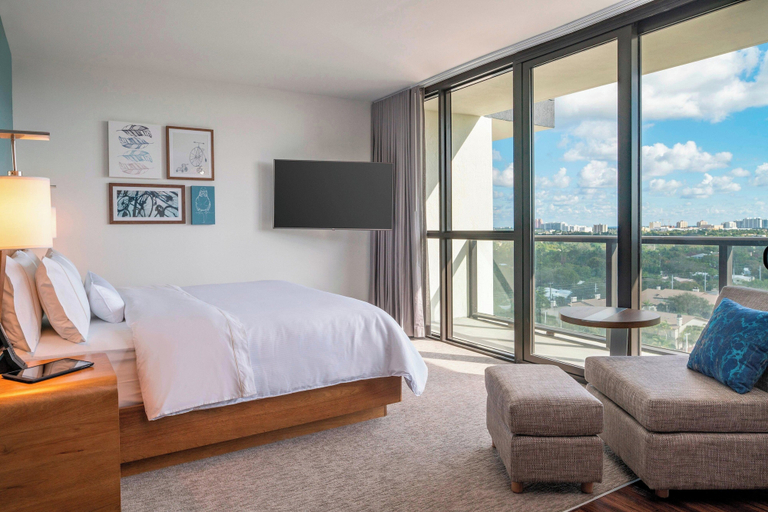 Bedroom 4, Element by Marriott Fort Lauderdale Downtown, Broward
