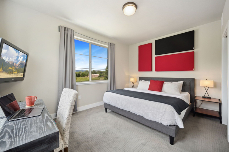 Bedroom 3, Swanky Townhome Near Old Town, Breweries and River, Larimer