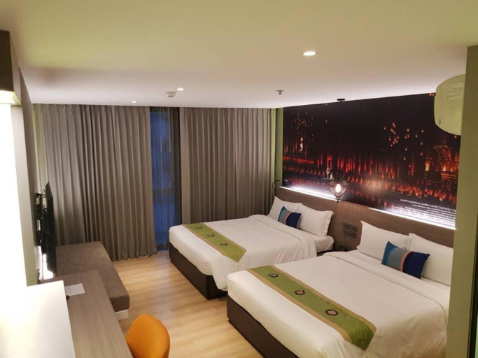 Bedroom 2, Bizotel Premier Hotel & Residence, Ratchathewi