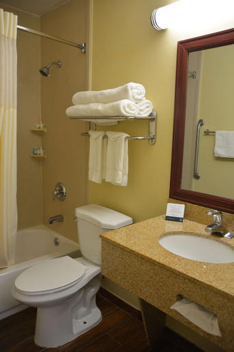 Bathroom 5, Quality Inn And Suites Dublin, Franklin